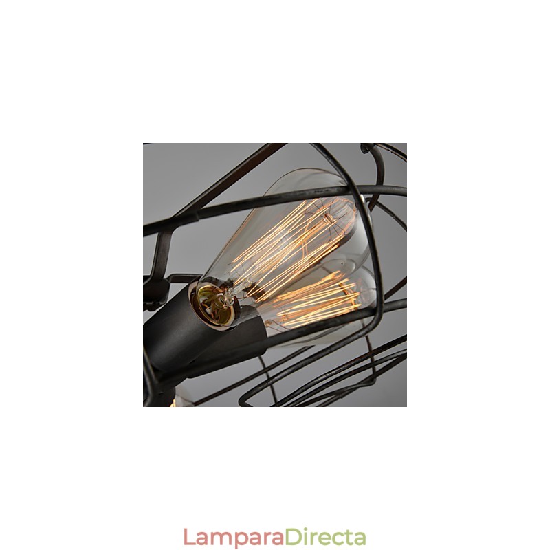Lámpara de diseño industrial estilo country americano, lámpara personalizada, lámparas de techo con ventilador retro europeo