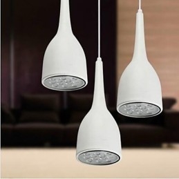 Lámpara colgante de metal con pintura de globo terráqueo contemporánea moderna