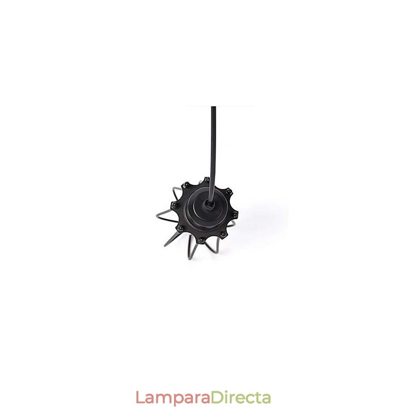 Lámpara colgante estilo jaulas diminutas, lámpara colgante estilo Edison para comidas, lámpara de araña restaurada para cafeterías.