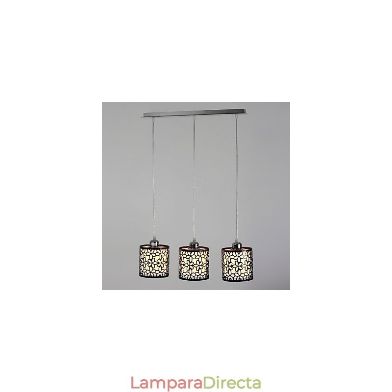 Lámpara colgante de metal con pintura estilo isla mini contemporánea moderna