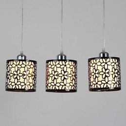 Lámpara colgante de metal con pintura estilo isla mini contemporánea moderna