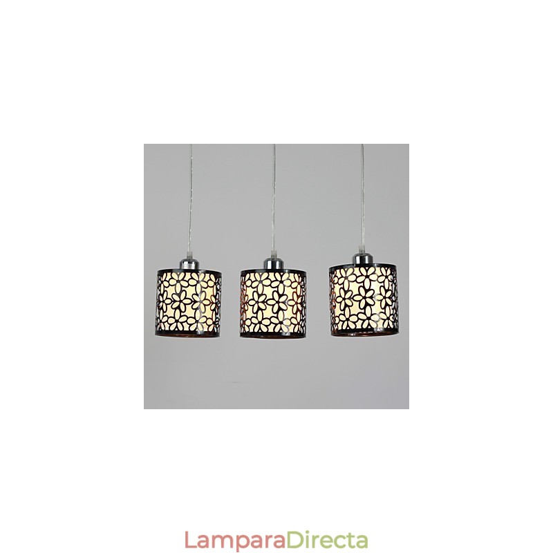 Lámpara colgante de metal con pintura estilo isla mini contemporánea moderna