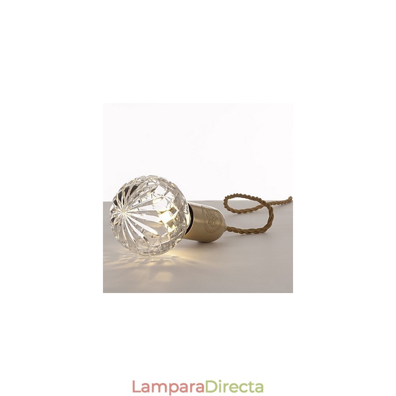 Lámpara colgante moderna, contemporánea, estilo vintage mini, de metal dorado