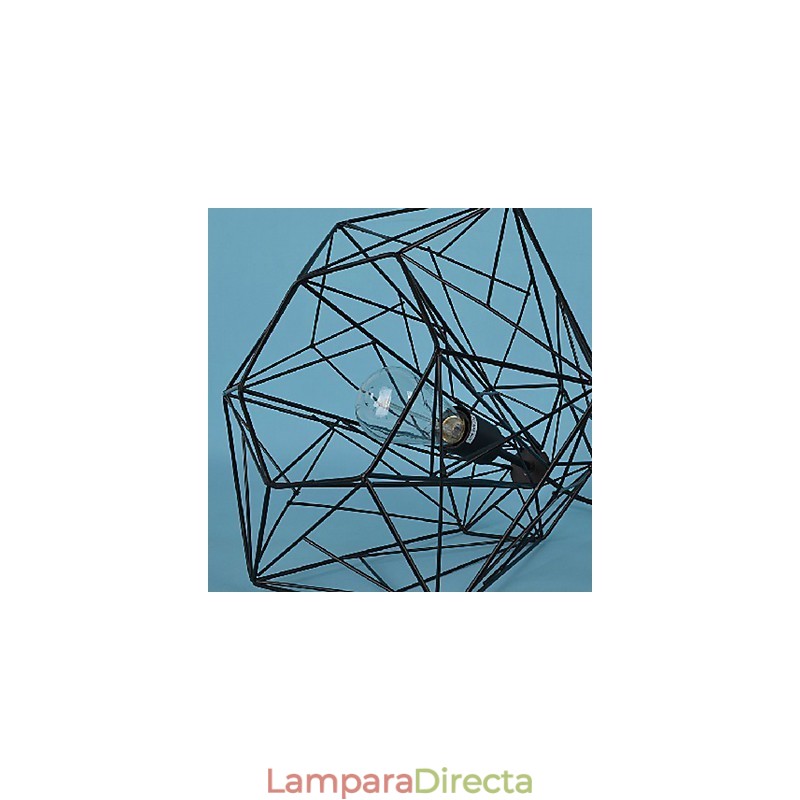 Lámpara colgante de metal con pintura retro vintage para garaje