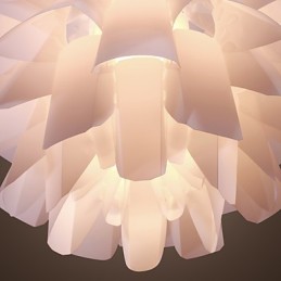 Lámpara colgante moderna contemporánea con pintura retro y globo