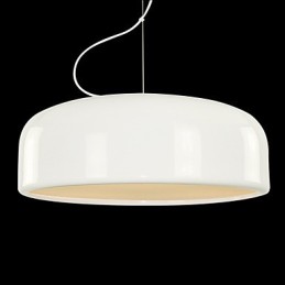 Lámpara colgante con pintura de cuenco retro