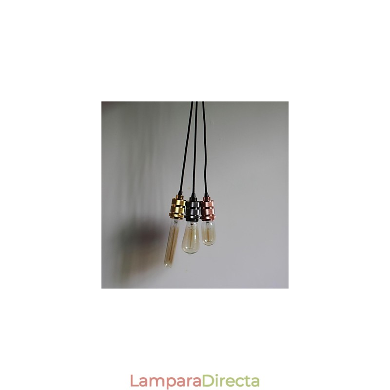 Colgante simple retro americano con baño de cobre