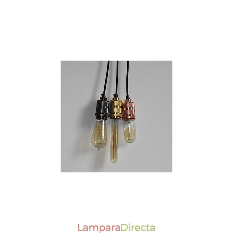 Colgante simple retro americano con baño de cobre
