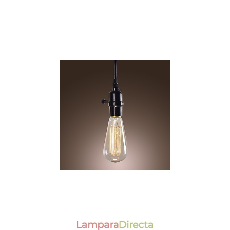 Lámpara colgante mini de estilo vintage clásico tradicional