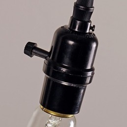 Lámpara colgante mini de estilo vintage clásico tradicional