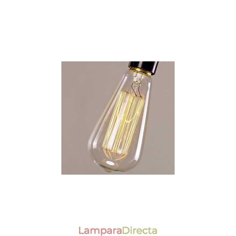 Lámpara colgante mini de estilo vintage clásico tradicional