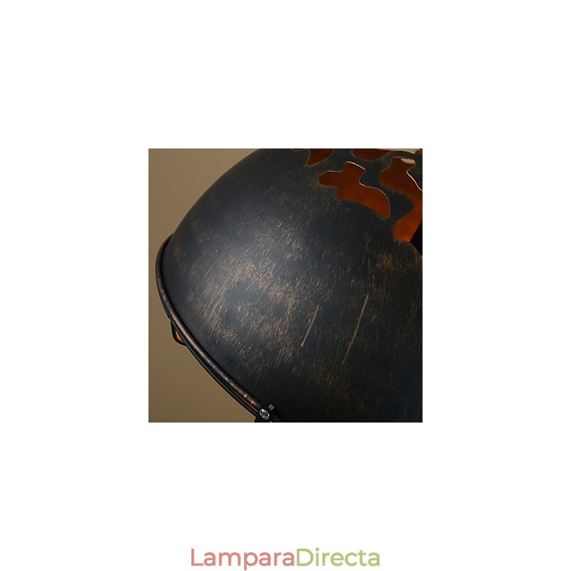 Lámparas de techo de metal clásicas retro, lámparas colgantes sencillas, lámpara colgante de cafetería