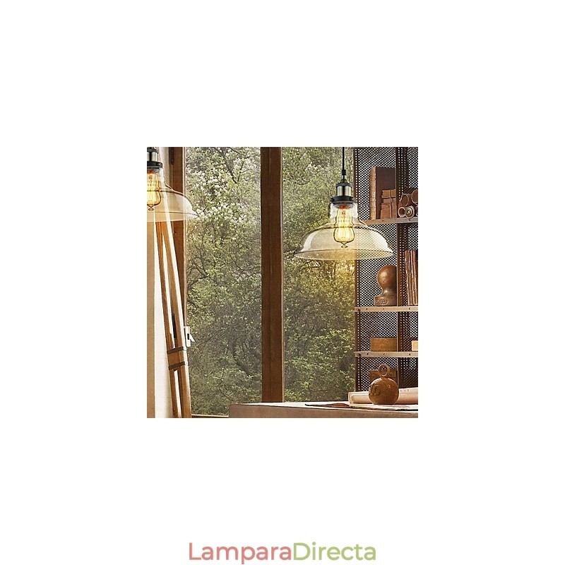 Lámparas colgantes tradicionales clásicas vintage retro de metal