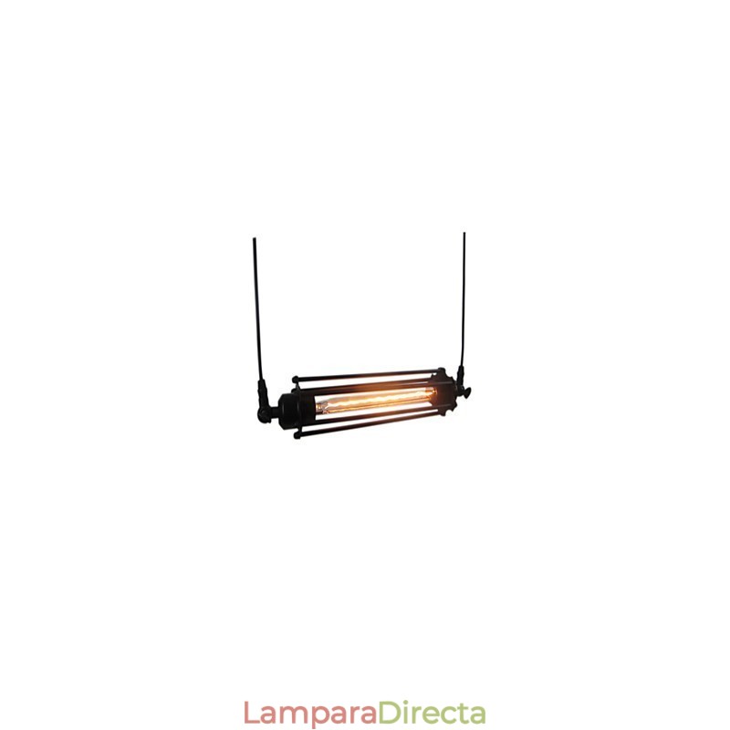 Lámpara colgante estilo loft retro, lámpara clásica vintage de metal estilo campestre.