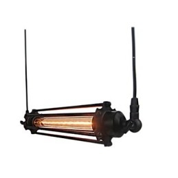 Lámpara colgante estilo loft retro, lámpara clásica vintage de metal estilo campestre.