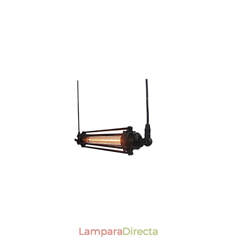 Lámpara colgante estilo loft retro, lámpara clásica vintage de metal estilo campestre.