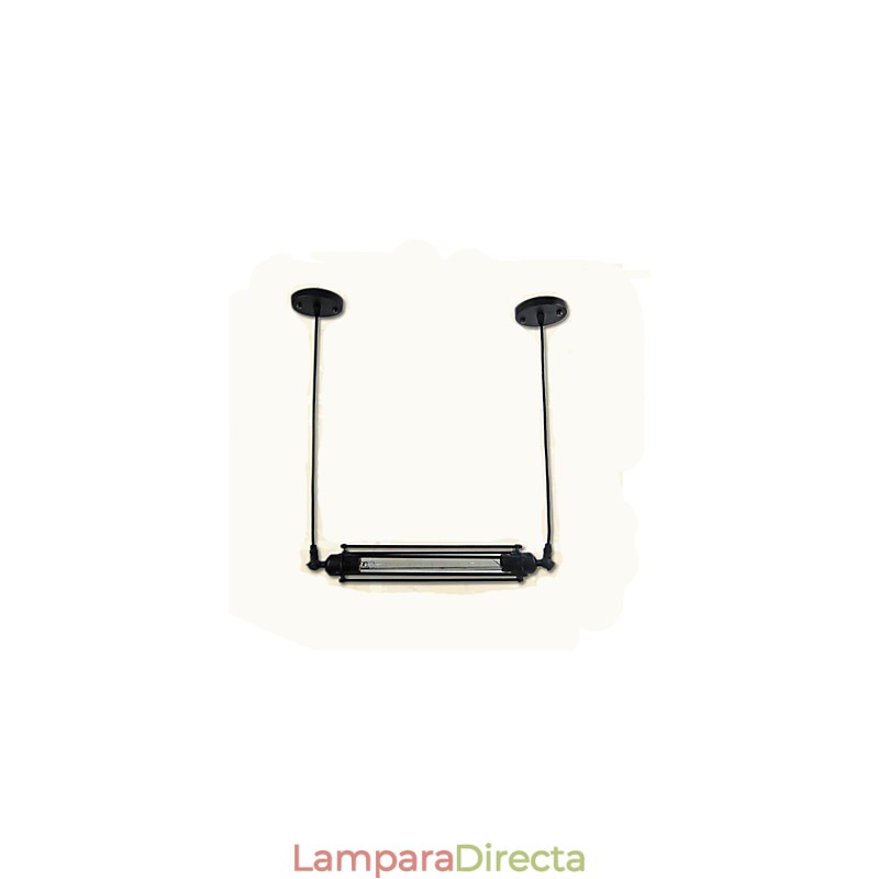 Lámpara colgante estilo loft retro, lámpara clásica vintage de metal estilo campestre.