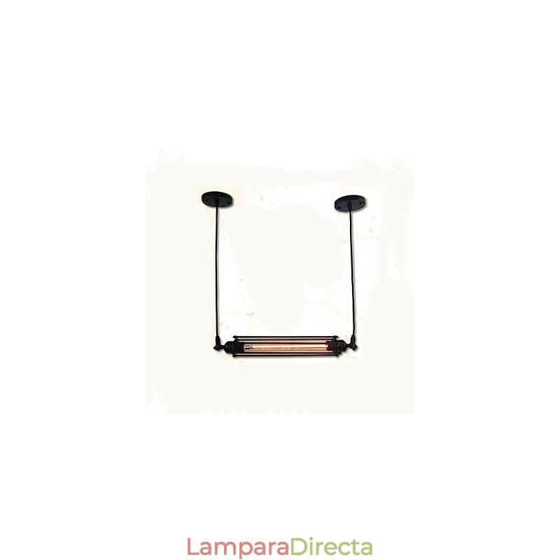 Lámpara colgante estilo loft retro, lámpara clásica vintage de metal estilo campestre.