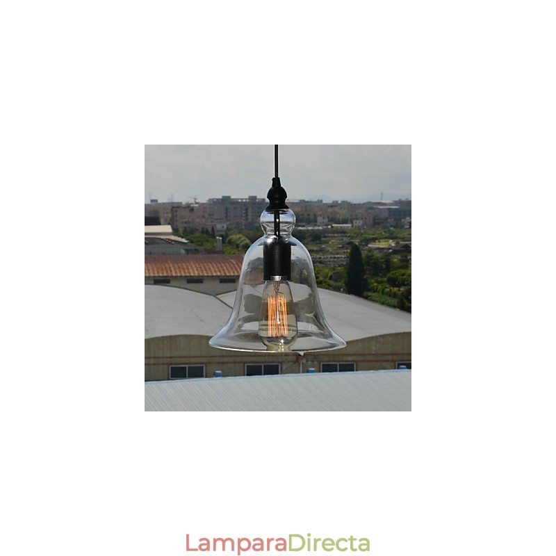 Lámpara colgante mini de estilo cuenco vintage clásico tradicional