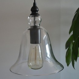 Lámpara colgante mini de estilo cuenco vintage clásico tradicional