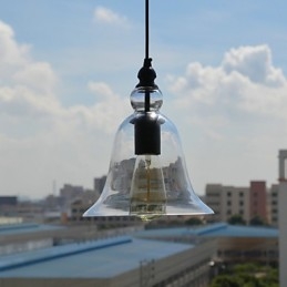 Lámpara colgante mini de estilo cuenco vintage clásico tradicional