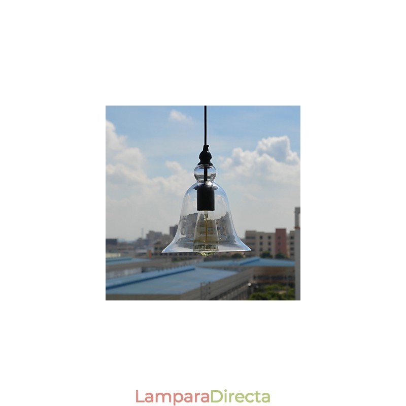 Lámpara colgante mini de estilo cuenco vintage clásico tradicional