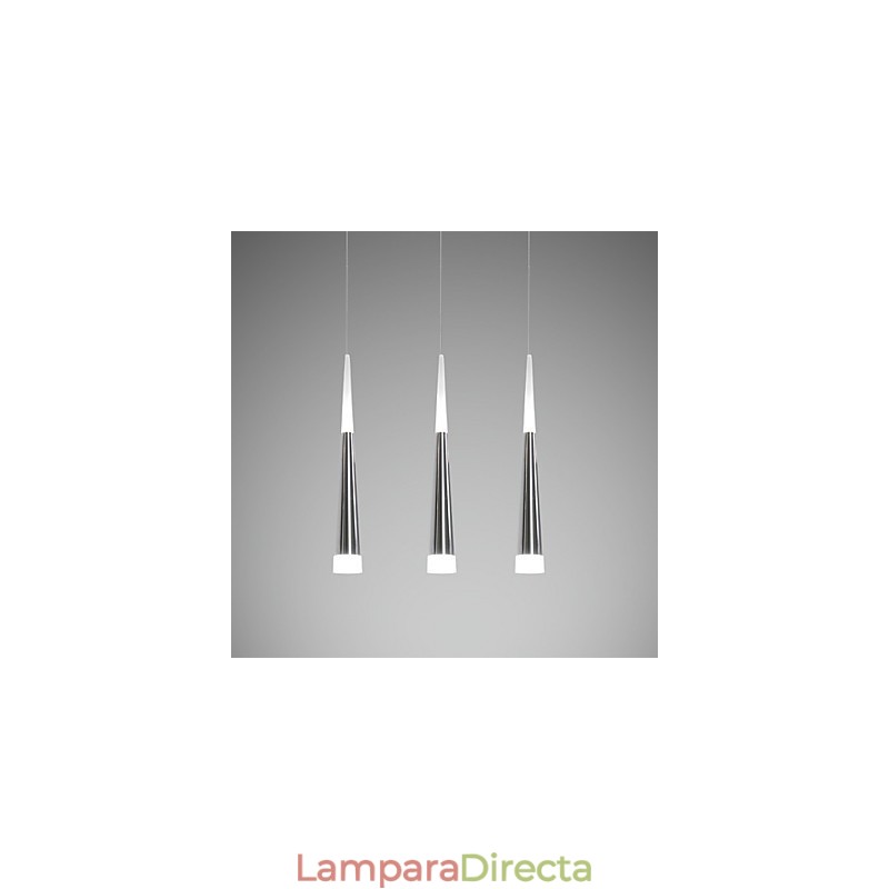 Lámparas colgantes modernas contemporáneas para comedor infantil, de metal, con dosel largo