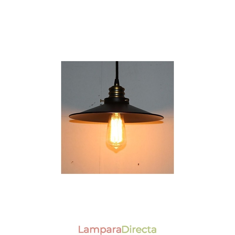 Lámpara de araña de hierro de una sola cabeza estilo retro estilo country americano