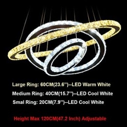 Lámparas de techo de cristal, lámparas colgantes, accesorios de iluminación