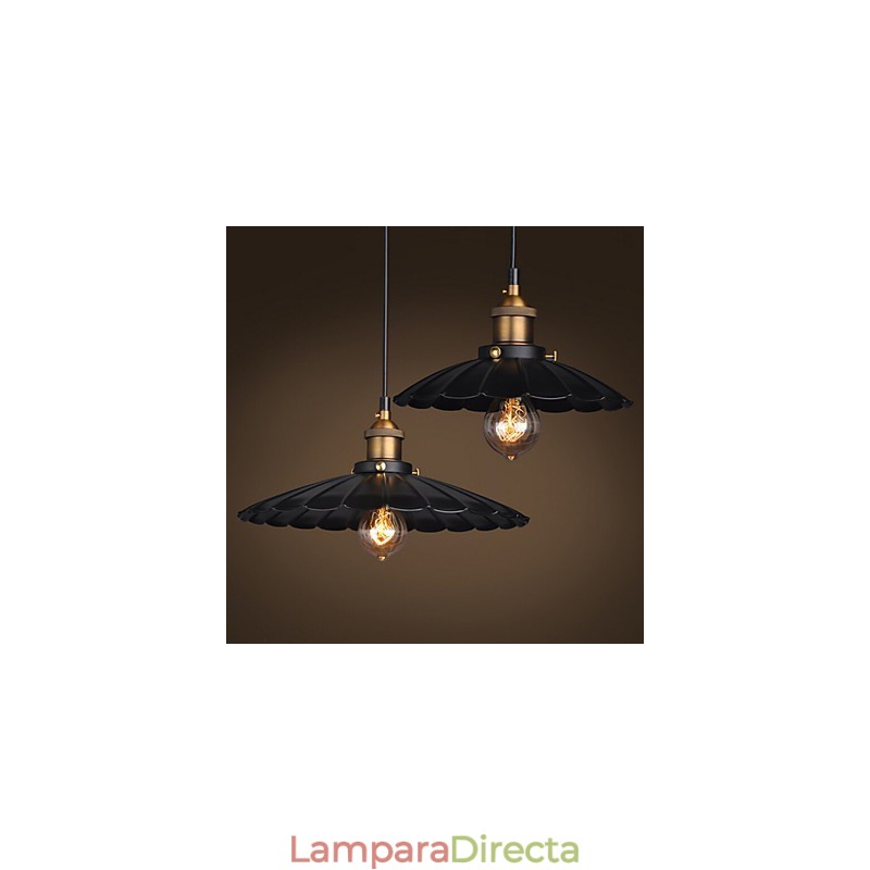 Lámpara colgante de metal estilo europeo clásico retro