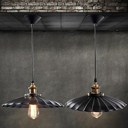 Lámpara colgante de metal estilo europeo clásico retro