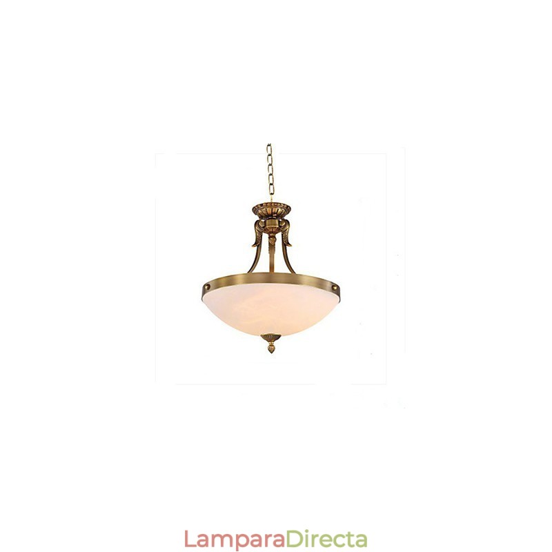 Lámpara de cobre Jane Marble Lighting Art