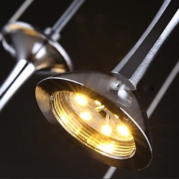Lámparas colgantes de 1 luz, estilo mini, modernas y contemporáneas, de metal.