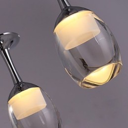 Lámparas colgantes de 1 luz, estilo mini, modernas y contemporáneas, de metal.