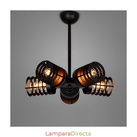 Lámparas de techo de metal clásicas retro, lámparas colgantes sencillas, lámpara colgante de cafetería Lámparas de techo de metal clásicas retro, lámparas colgantes sencillas, lámpara colgante de cafetería