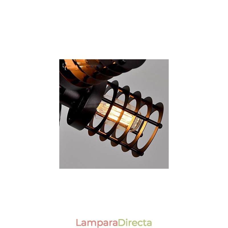 Lámparas de techo de metal clásicas retro, lámparas colgantes sencillas, lámpara colgante de cafetería