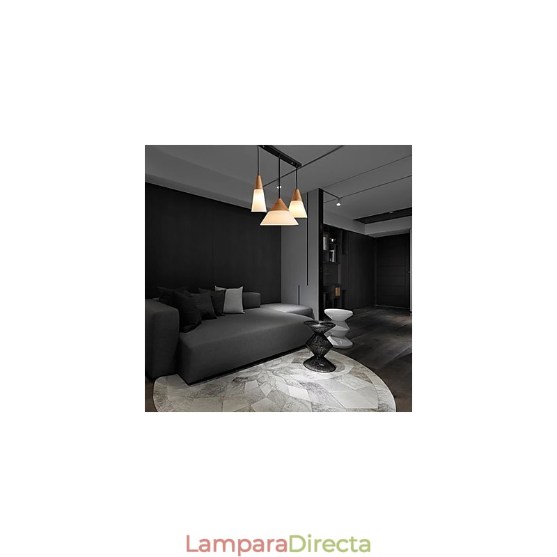 Lámpara de araña moderna de metal cromado de estilo mini contemporáneo