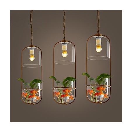 Lámpara colgante de diseño decorativo contemporáneo moderno (no incluye plantas) Lámpara colgante de diseño decorativo contemporáneo moderno (no incluye plantas)