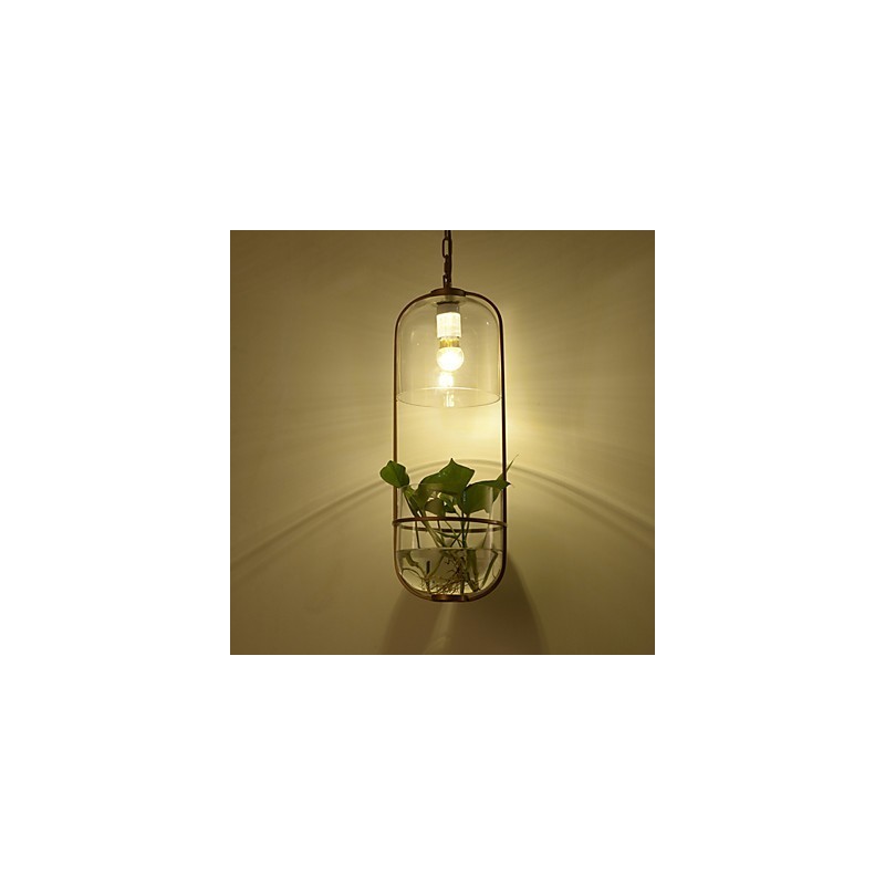 Lámpara colgante de diseño decorativo contemporáneo moderno (no incluye plantas)