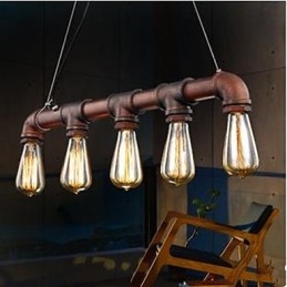 Lámpara colgante industrial estilo loft estilo country americano con conductos